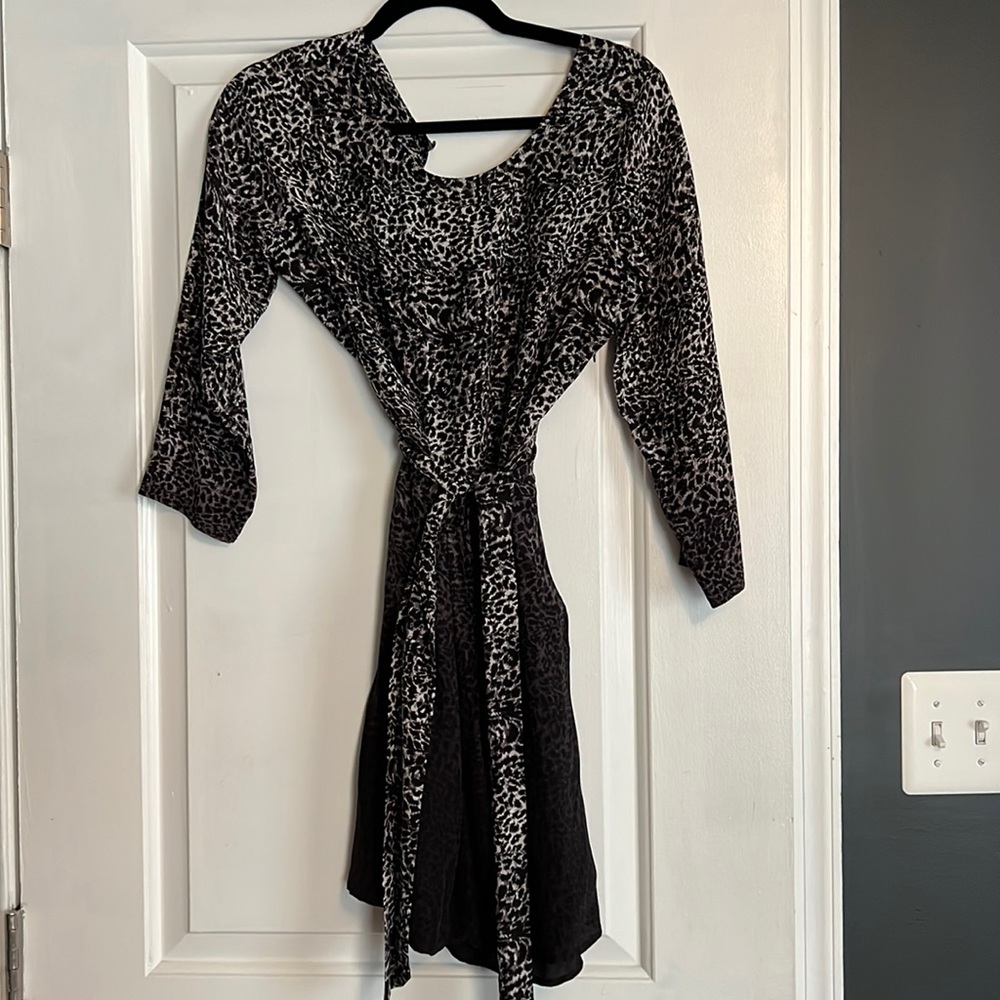 EUC Joie Silk Animal Print Dress